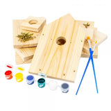 Bird House Build & Paint Kit