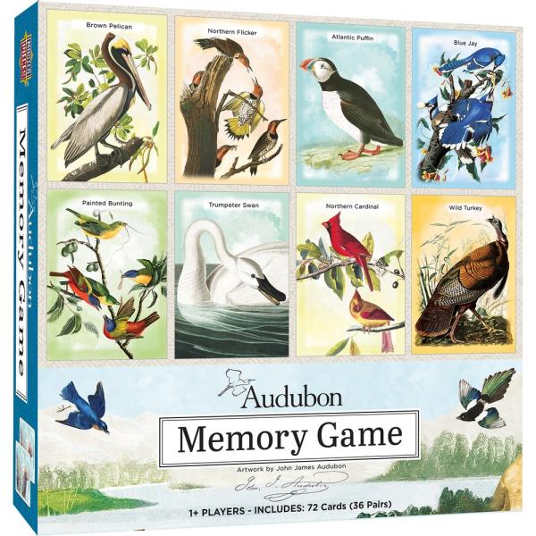 Audubon Bird Memory Game