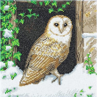 Crystal Art - Snowy Owl