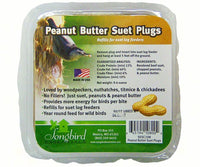 Peanut Butter Suet Plugs/Logs